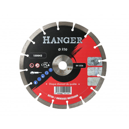 DISQUE DIAMANT BÉTON UNIVERSEL HANGER