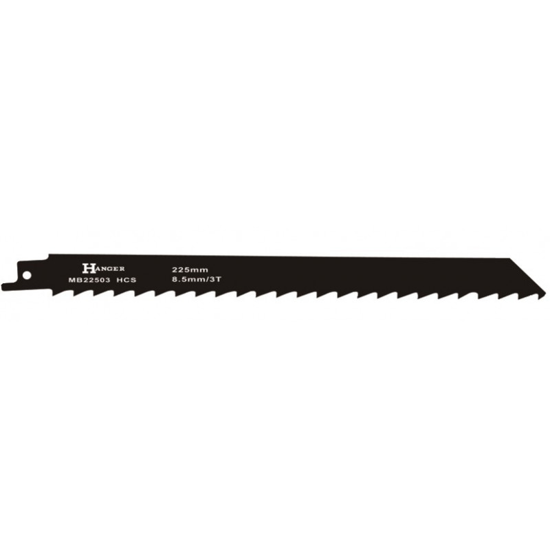 LAME DE SCIE SABRE POUR BOIS MB22503, LONGUEUR 225 MM