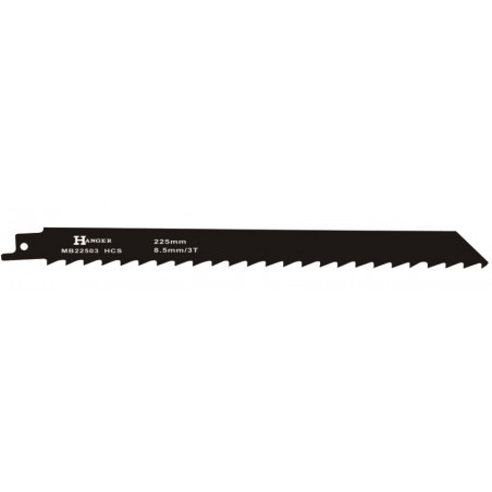LAME DE SCIE SABRE POUR BOIS MB22503, LONGUEUR 225 MM