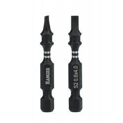 EMBOUTS IMPACT HANGER POUR VIS À FENTE - CARTE DE 2