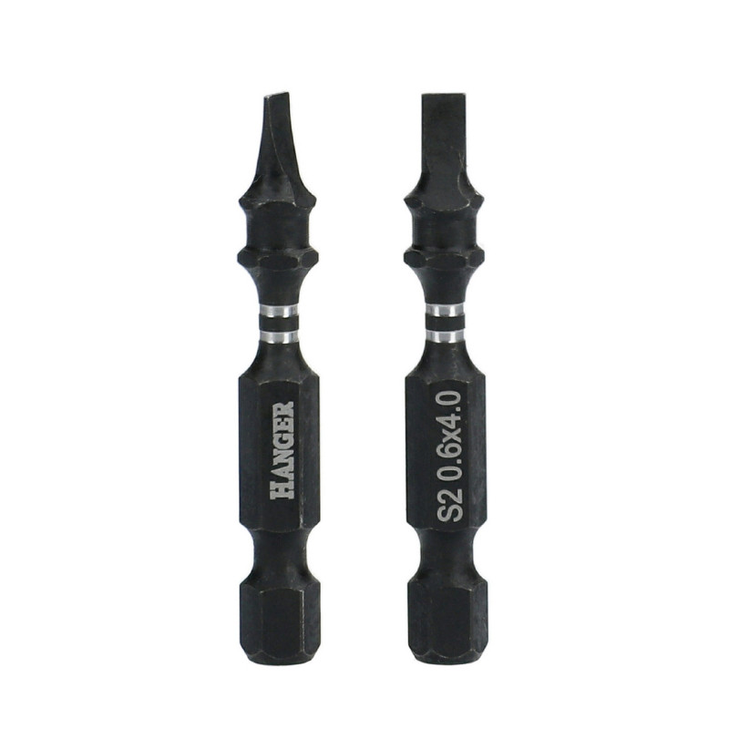 EMBOUTS IMPACT HANGER POUR VIS À FENTE - CARTE DE 2