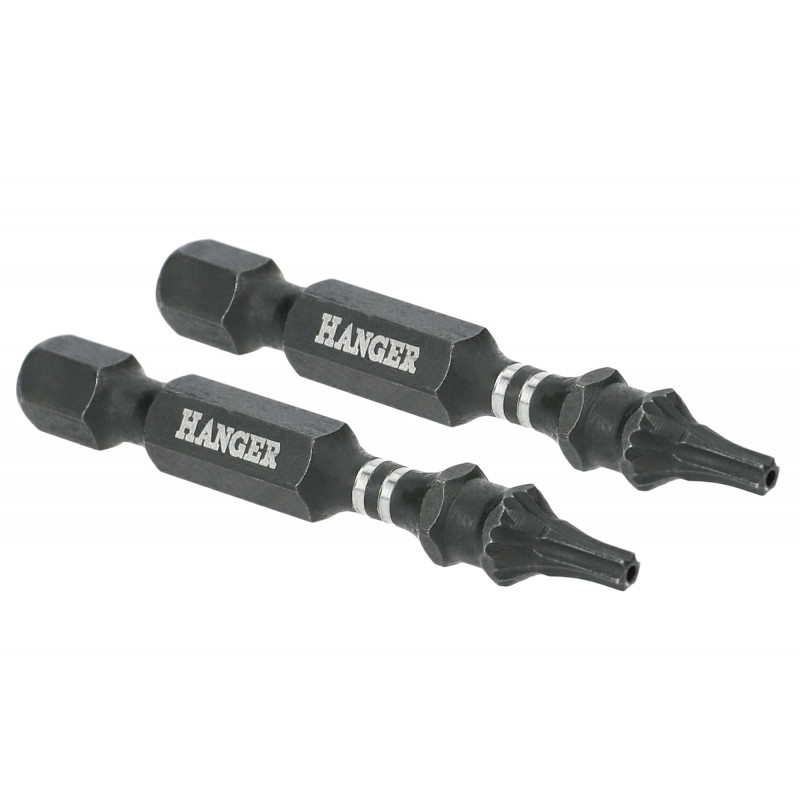 EMBOUTS IMPACT TTX POUR VIS ÉTOILE PERCÉE HANGER - CARTE DE 2