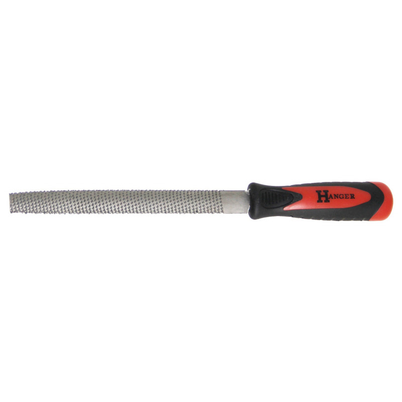 RÂPE À BOIS DEMI-RONDE AVEC MANCHE HANGER