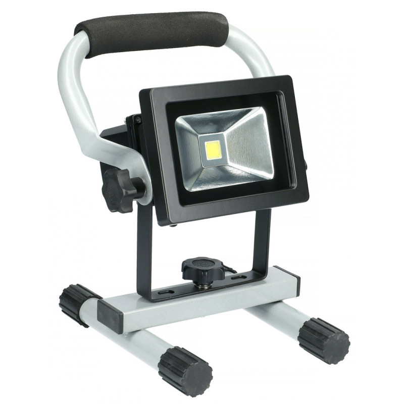 PROJECTEUR CHANTIER LED 10W HANGER SUR BATTERIE LITHIUM - 170500