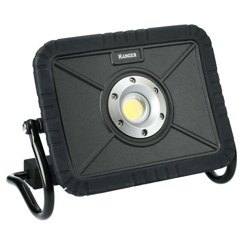 PROJECTEUR DE CHANTIER LED 20W HANGER SUR BATTERIE LITHIUM - 170503