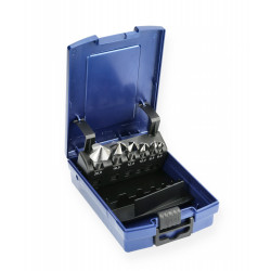 ENSEMBLE DE 6 FRAISES CONIQUES HSS HANGER - RÉFÉRENCE 154901