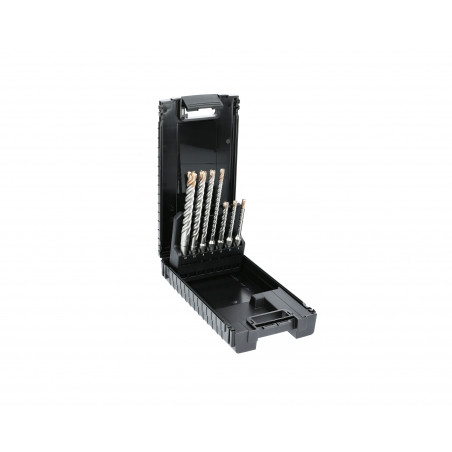 COFFRET DE 7 FORETS BÉTON SDS PLUS 4 TAILLANTS THOR