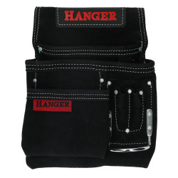 ENSEMBLE PORTE-OUTILS EN CUIR AVEC PORTE-MARTEAU INTÉGRÉ