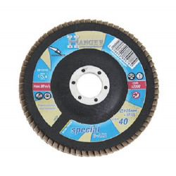 DISQUE À LAMELLE HANGER PLAT ZIRCONIUM 125 MM