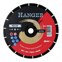 DISQUE MULTI-MATÉRIAUX EN CARBURE - HANGER