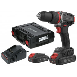 PERCEUSE-VISSEUSE 18V HANGER 60 NM DD18-60Z2 - 2 BATTERIES 2AH - CHARGEUR RAPIDE - COFFRET