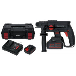 PERFORATEUR SDS-PLUS 18V HANGER HX18-22X5 - 2 BATTERIES 5AH - CHARGEUR - COFFRET HANGBOX