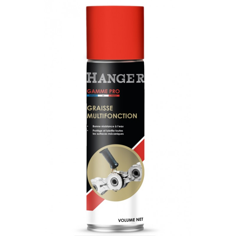 GRAISSE MULTIFONCTIONS HANGER 500 ML COBRA ROUGE - 700301