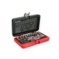 COFFRET DE 40 DOUILLES 1/4'' 6 PANS HANGER