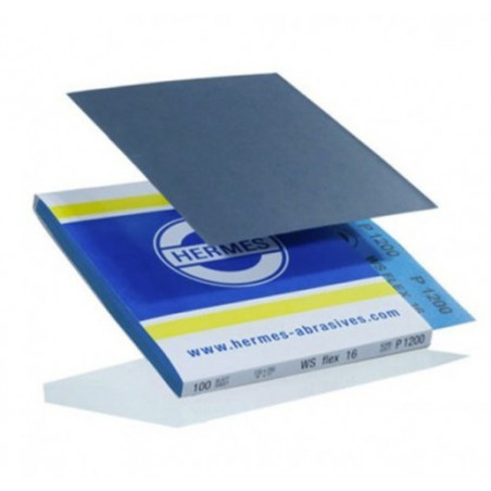 FEUILLE ABRASIVE À L'EAU HERMES WS FLEX 16 - PAPIER DE PONÇAGE FLEXIBLE