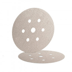 DISQUE ABRASIF AUTO-AGRIPPANT 6 TROUS HERMES VC154 LONG LIFE VEL - BOITE DE 100