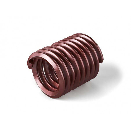 FILETS RAPPORTES INOX A2 M6 ROUGE LG 9 (1,5)  - CDT 500