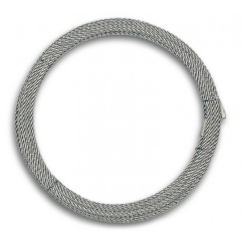 CÂBLE EN ACIER AVEC ÂME TEXTILE