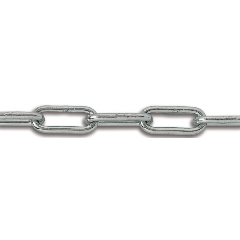 CHAINE MAILLE LONGUE ACIER ZINGUÉ CHAPUIS