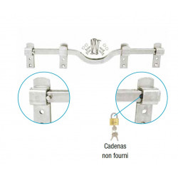 BARRE DE SÉCURITÉ JARDINIER MASSARD 1,20 M AVEC ACCESSOIRE - J501590