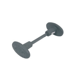 BOUTON DOUBLE EN FONTE JARDINIER MASSARD - MODÈLE J7