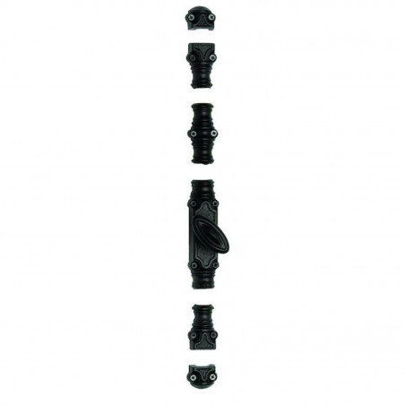 CRÉMONE RUSTIQUE RY59 SÉRIE FORTE POUR TRINGLE 16 X 8 MM