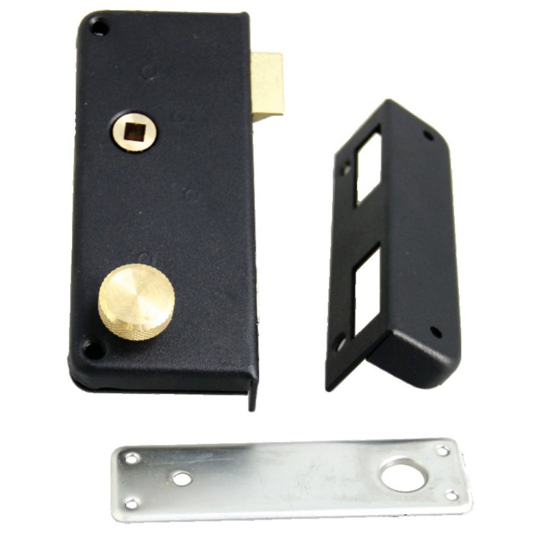 SERRURE EN APPLIQUE EXTRA PLATE MONOPOINT JPM