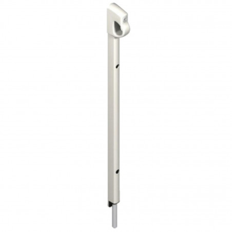VERROU EN APPLIQUE ALUMINIUM DANAOS AVEC TÊTE BOUCLE