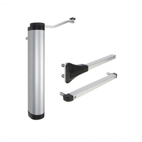 FERME-PORTILLON HYDRAULIQUE LOCINOX VERTICLOSE 2 POUR CHARNIÈRES 90°/180° ARGENT