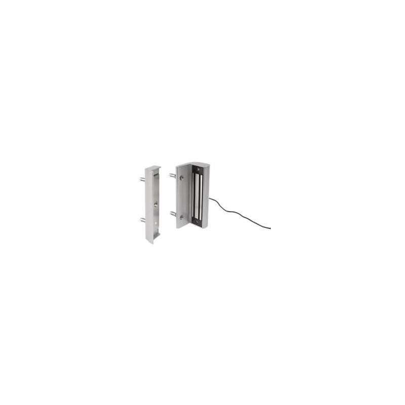 VENTOUSE ÉLECTROMAGNÉTIQUE LOCINOX ARGENT 300 KG POUR PORTILLON 12/24 VDC