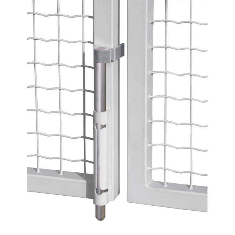 VERROU DE SOL EN APPLIQUE LOCINOX VSF À VISSER AVEC TIGE EN ACIER GALVANISÉ QUICK-FIXE