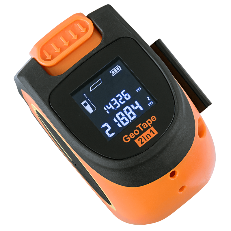 TELEMETRE LASER 20M AVEC RUBAN INTEGRE DE 5M GeoTape 2in1