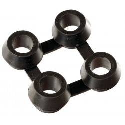 JONCTION DE RACCORDEMENT POUR CAILLEBOTIS EN CAOUTCHOUC STANDARD IDS - MODÈLE C68 JONCTION DE RACCORDEMENT POUR CAILLEBOTIS EN CAOUTCHOUC STANDARD IDS - MODÈLE C68