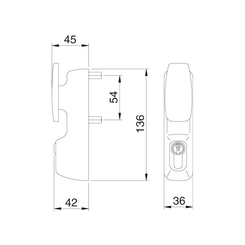 MODULES ET ACCESSOIRES EXTÉRIEURS IDEA POUR SYSTÈMES ANTIPANIQUE ISEO