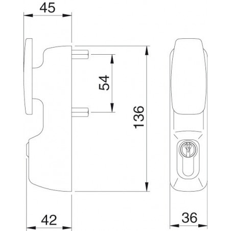 MODULES ET ACCESSOIRES EXTÉRIEURS IDEA POUR SYSTÈMES ANTIPANIQUE ISEO