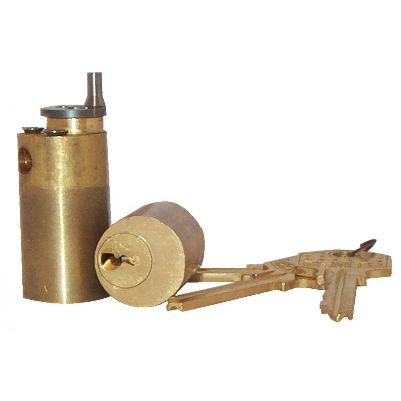 CYLINDRES DE SERRURE ZENITH ISEO EN LAITON POLI - MODÈLE 56370