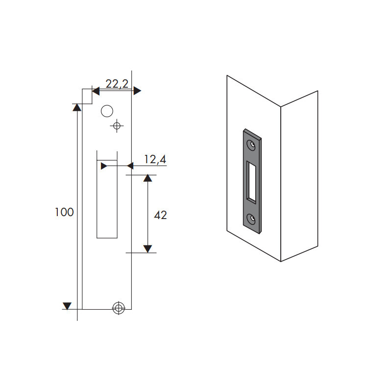 GÂCHES DE SÉCURITÉ ISEO POUR VERROUS