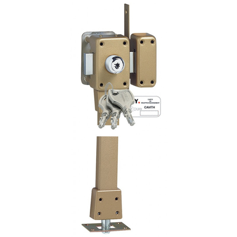 VERROU DE SÉCURITÉ 2 POINTS CAVITH - ZENITH BAS ET LATÉRAL