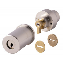 CYLINDRE DE SÉCURITÉ EXPERT PLUS 892 DORMAKABA, TYPE POL, LONGUEUR 48MM, AVEC 4 CLÉS