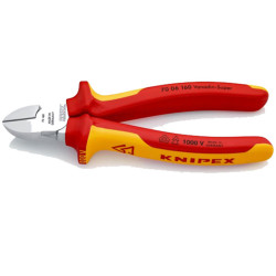 PINCE COUPANTE DE COTE 160MM ISOLEE KNIPEX 70 06 160