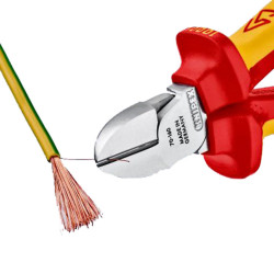 PINCE COUPANTE DE COTE 160MM ISOLEE KNIPEX 70 06 160