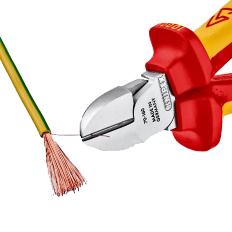 PINCE COUPANTE DE COTE 160MM ISOLEE KNIPEX 70 06 160