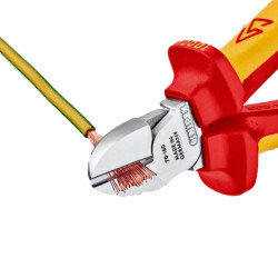 PINCE COUPANTE DE COTE 160MM ISOLEE KNIPEX 70 06 160