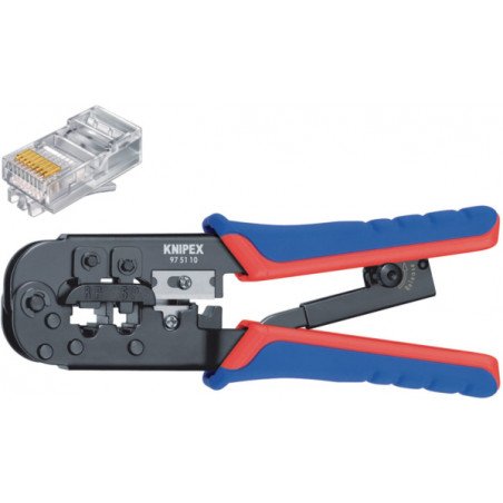 PINCE À SERTIR KNIPEX POUR FICHES WESTERN 97 51 10 SB