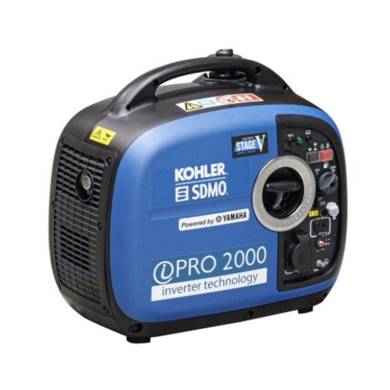 GROUPE ELECTROGENE MOTEUR ESSENCE YAMAHA MZ80 CAPOTE SILENCIEUX INVERTER PRO 2000 C5