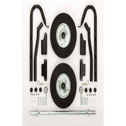 ENSEMBLE BROUETTE GROUPE RKB1HD - 6 KW - ROUES INCREVABLES Ø 290 MM