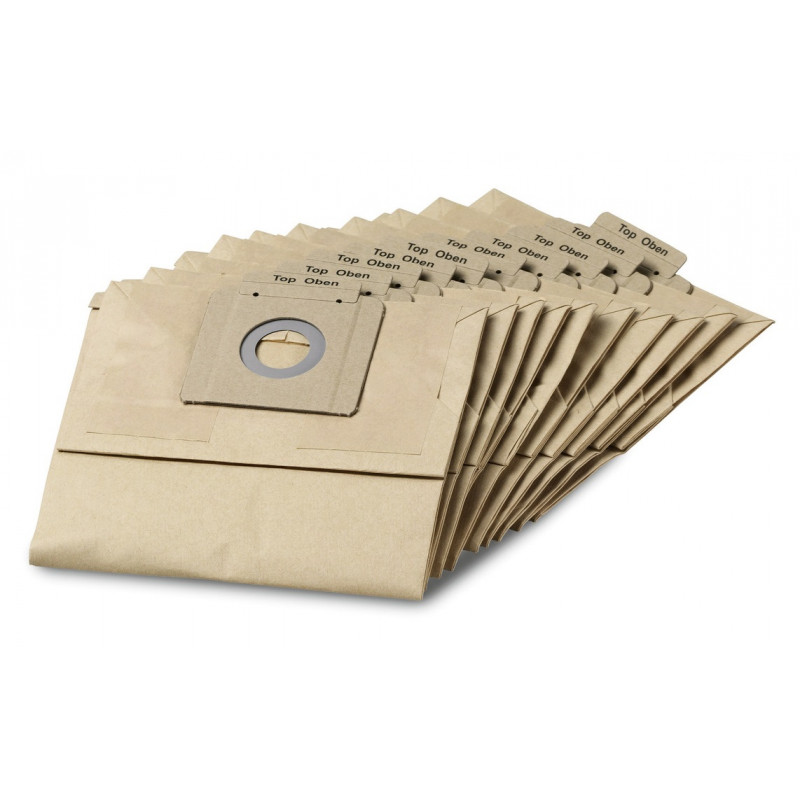 10 SACS FILTRANT EN PAPIER T12/1 REF 6.904-312.0
