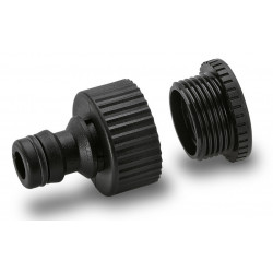 ADAPTATEUR DE ROBINET KÄRCHER G3/4" AVEC RÉDUCTEUR G1/2" ADAPTATEUR DE ROBINET KÄRCHER G3/4" AVEC RÉDUCTEUR G1/2"