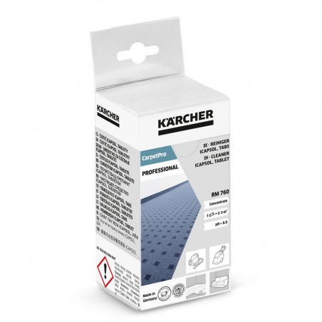 NETTOYANT MOQUETTES KÄRCHER RM 760 CARPETPRO - 16 PASTILLES