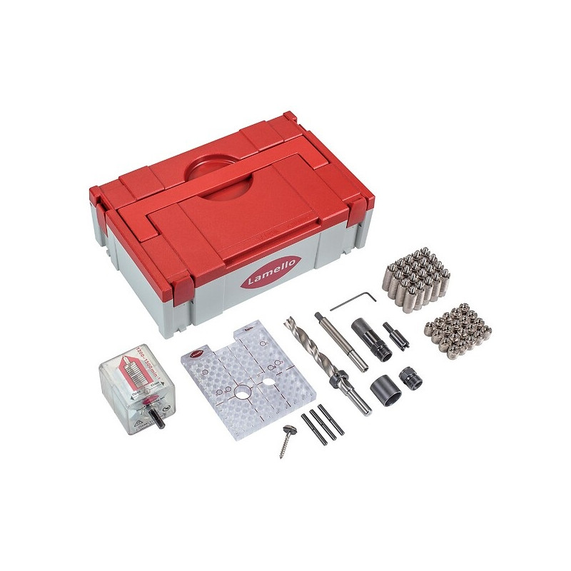 ENSEMBLE DE DÉMARRAGE LAMELLO INVIS MX2 AVEC 20 CONNECTEURS - RÉF. 6100302